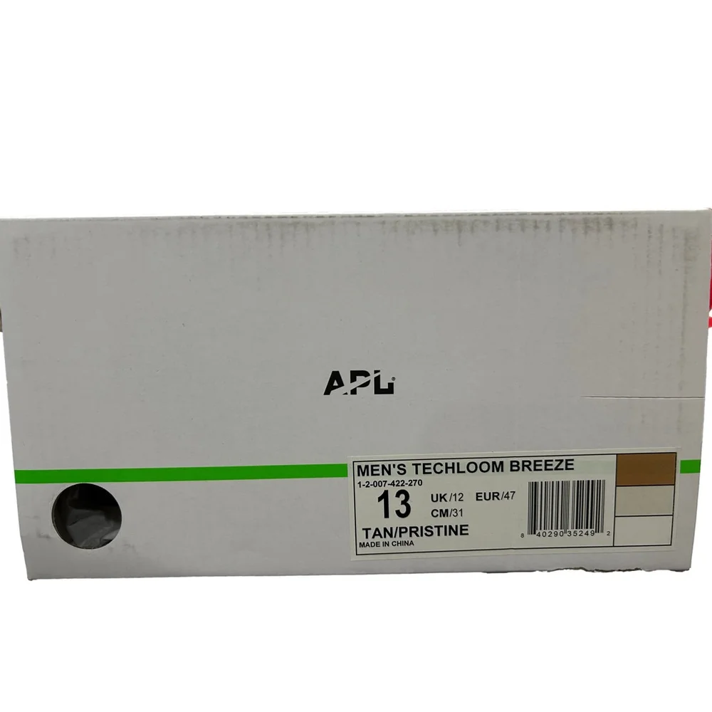 APL Athletic Propulsion Labs Techloom Breeze in tan/pristine men’s size 13